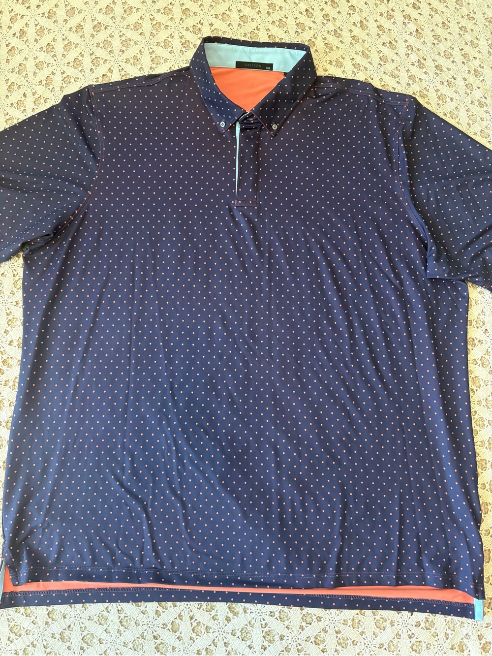 Greyson Men’s AOP Wolf Polo Size XXL